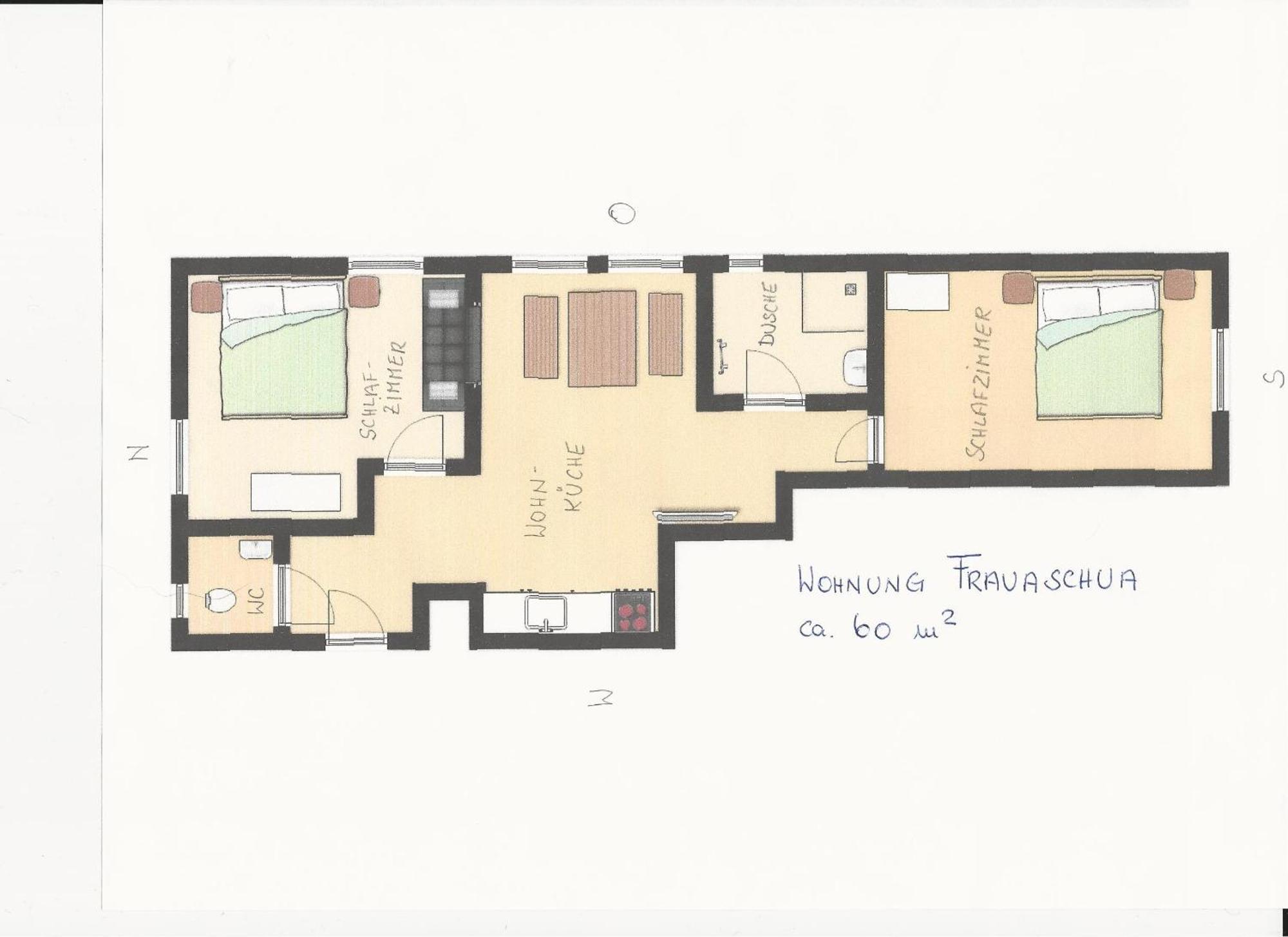 Warth Haus Gaudenz公寓 客房 照片